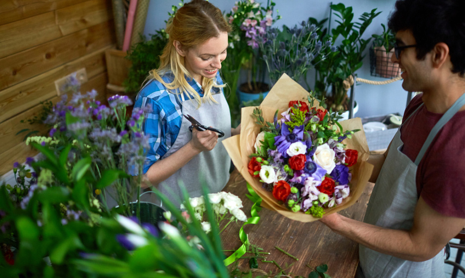 Boutiques De Fleurs Au Détail Rentables Générant Des Flux De Trésorerie Calgary À Vendre 1