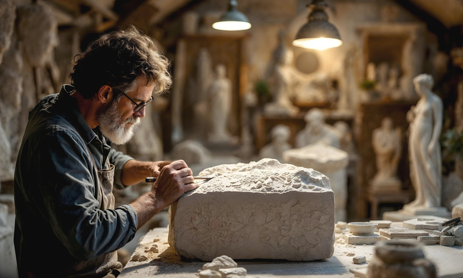 Fabrication de pierres sur mesure - maison, atelier ou usine à vendre 1